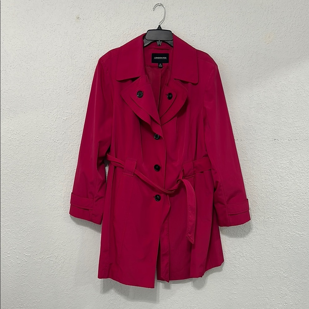 ⭐️ 3/$12 hot pink rain coat